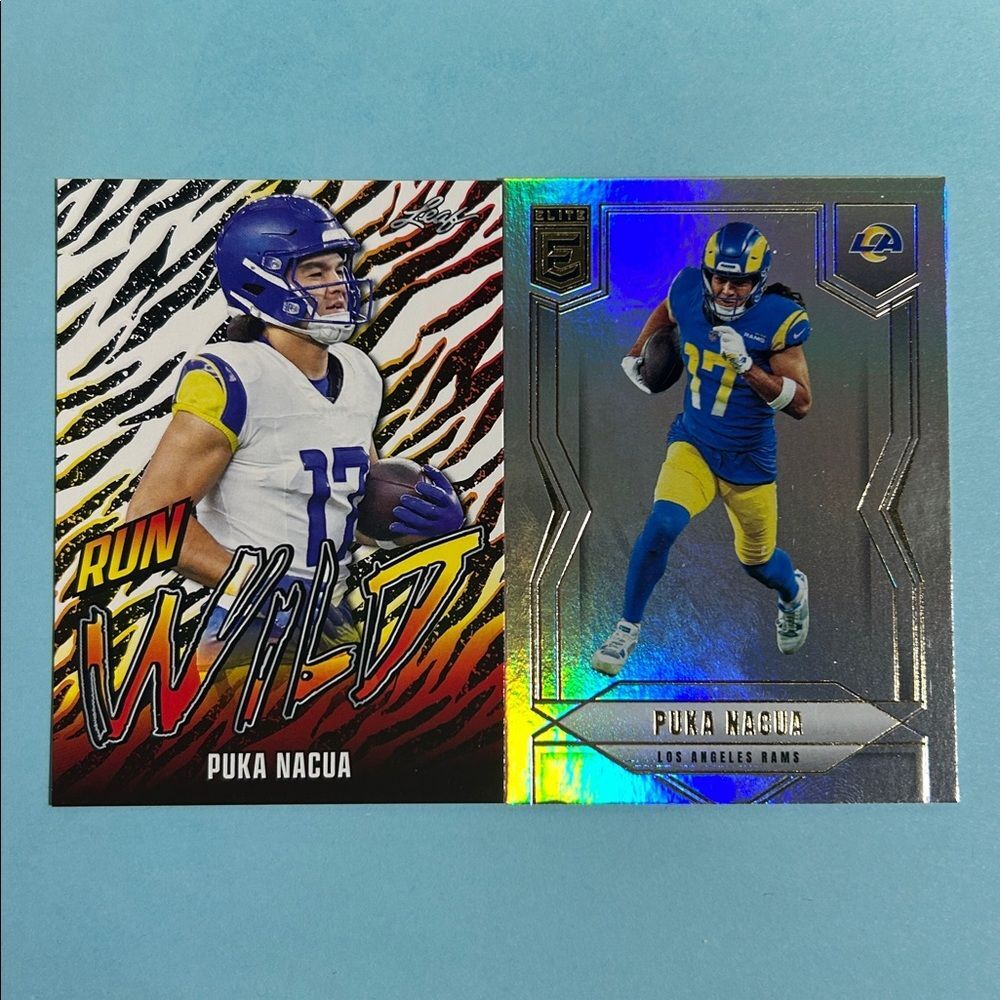 Puja Nacua,Los Angeles Rams 2- 2024-25 Football Cards